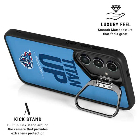 NFL Tennessee Titans Team Motto Galaxy S24 Plus Kickstand Case